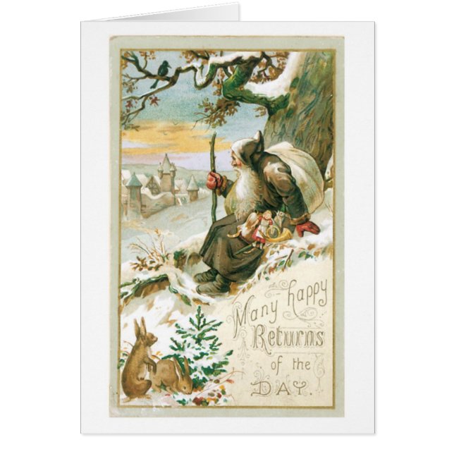 Old-fashioned Christmas, Santa (Front)