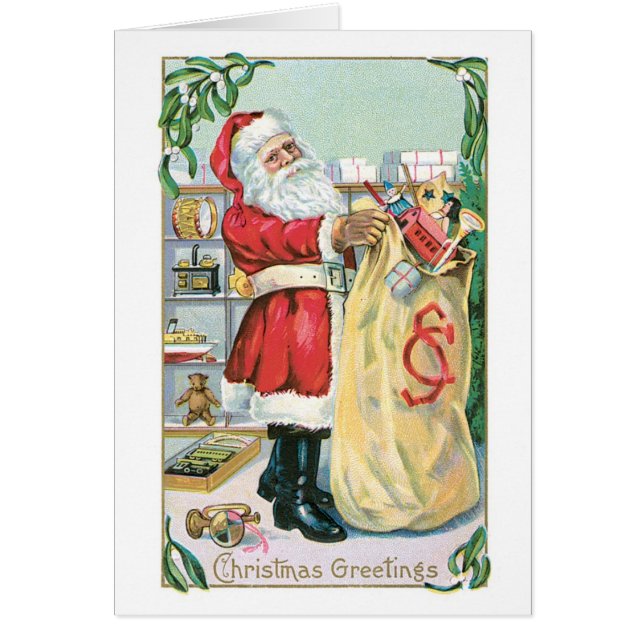 Old-fashioned Christmas, Santa (Front)