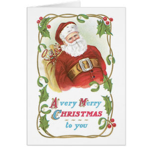 Old-fashioned Christmas, Santa