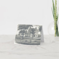 Old Fashioned Country House "Thank You!"