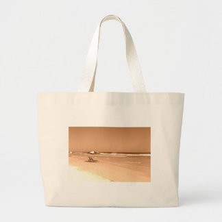 Old Fashioned Daytona Beach Photograph Large Tote Bag