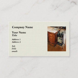 Old Fashioned Dictaphone Business Card