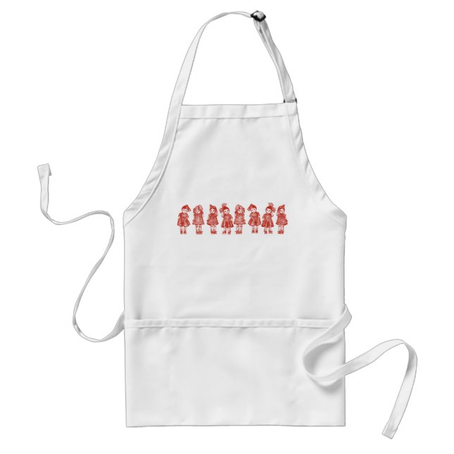 Old Fashioned Dolls Standard Apron (Front)