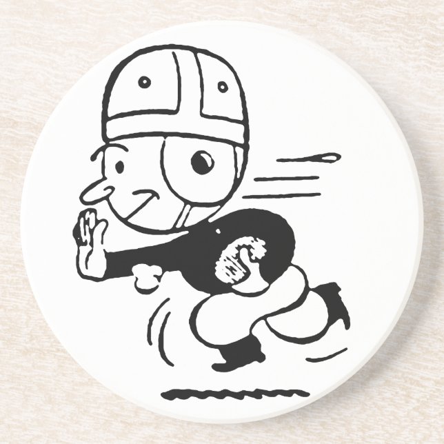Old Fashioned Football Coaster (Front)