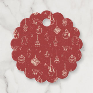 Old-fashioned gift tag