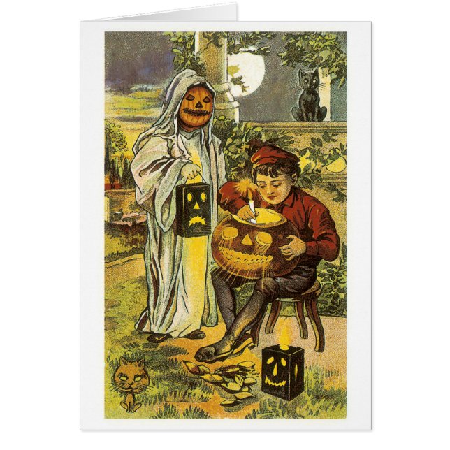 Old-fashioned Halloween, Jack-o'-lantern (Front)