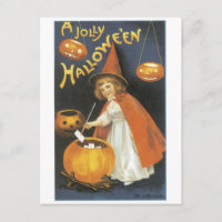 Old-fashioned Halloween, Witch girl