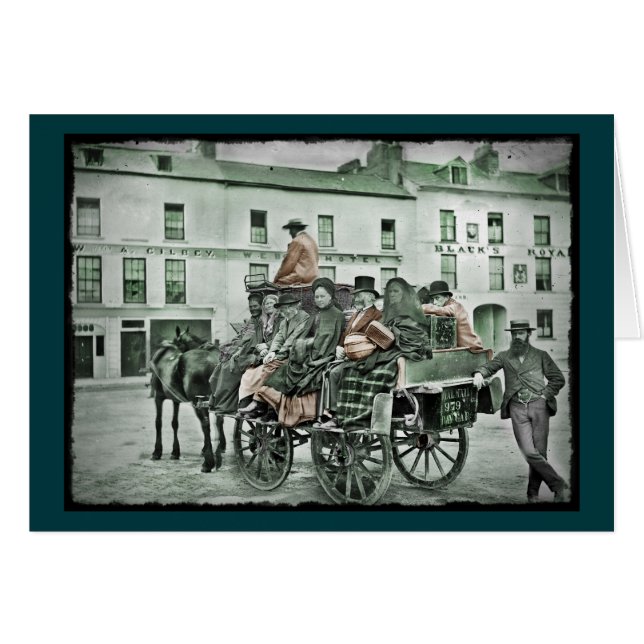 Old-Fashioned Mail Cart (Front Horizontal)