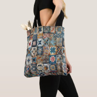 Old-fashioned Patchwork Quilt Design