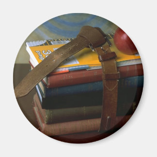 Old Fashioned School Books Magnet