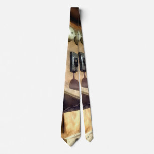 Old Fashioned Telephone in Office Tie
