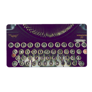 Old fashioned typewriter