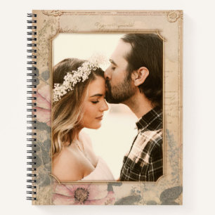 Old Fashioned Vintage Notebook / Diary Template