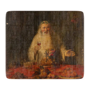 Old Father Christmas (Santa Claus) Cutting Board