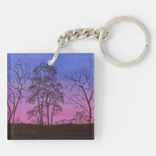 Old Fence Row Key Ring