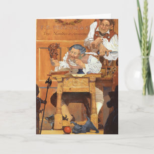 Old Fezziwig Holiday Card