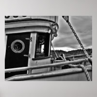 Old Fishing Boat Forecabin - Fine Art Prints