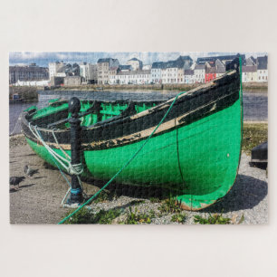 Old Fishing Boat Galway Ireland. Jigsaw Puzzle