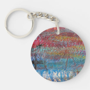 Old Fishing Boat Rockport, Massachusetts Key Ring