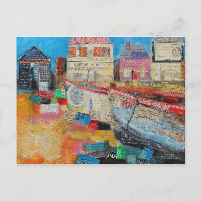 Old Fishing Boats 2013 Postcard (Front)