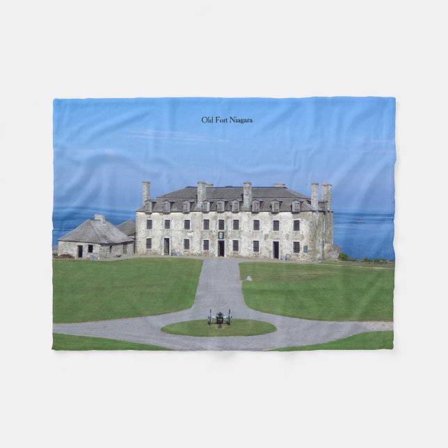 Old Fort Niagara fleece blanket (Front (Horizontal))