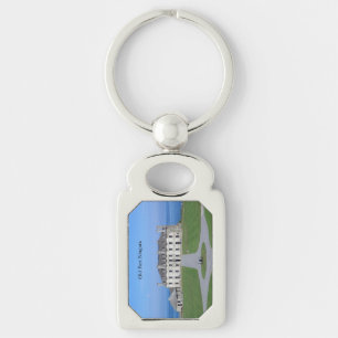 Old Fort Niagara metal key chain