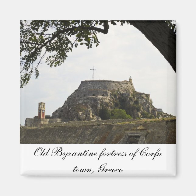 Old Fortress in Corfu Magnet (Front)