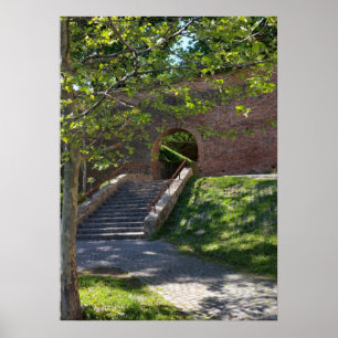 old fortress wall poster