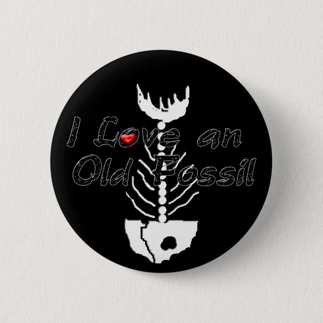 Old Fossil Button (Front)