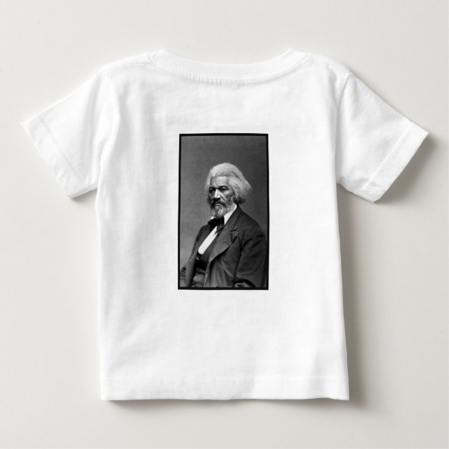 Old Fr3d3rick Bailey Douglas African American Hero Baby T-Shirt (Back)