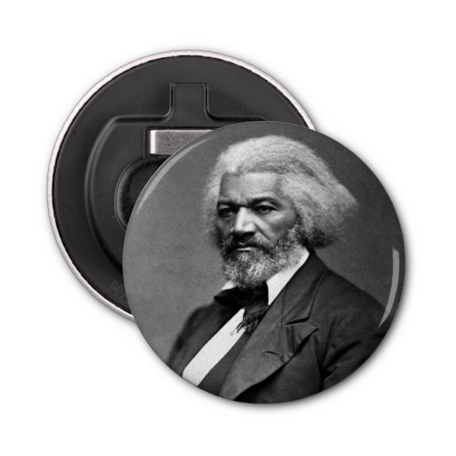 Old Fr3d3rick Bailey Douglas African American Hero Bottle Opener (Front)