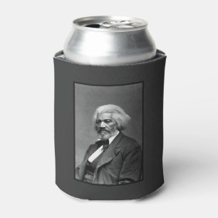 Old Fr3d3rick Bailey Douglas African American Hero Can Cooler