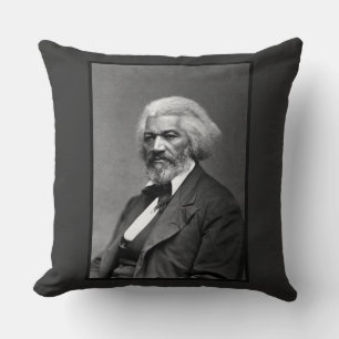 Old Fr3d3rick Bailey Douglas African American Hero Cushion