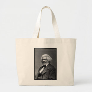 Old Fr3d3rick Bailey Douglas African American Hero Large Tote Bag