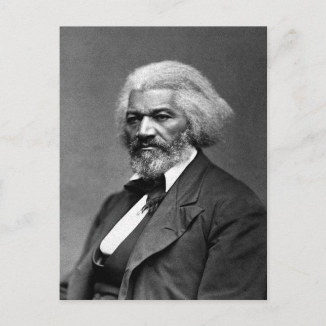 Old Fr3d3rick Bailey Douglas African American Hero Postcard (Front)