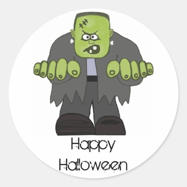 Old Frank Spooky Stickers (Front)