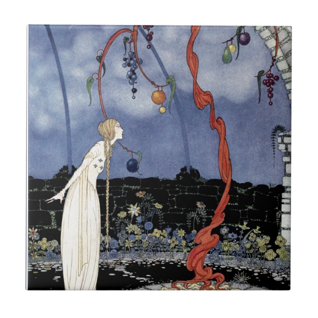 Old French Fairy Tales: A Tree of Marvellous Tile (Front)