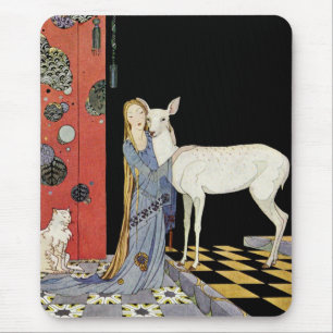 Old French Fairy Tales: Bonne-Biche Mouse Pad