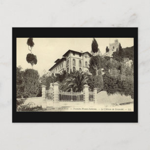 Old French Postcard - Menton