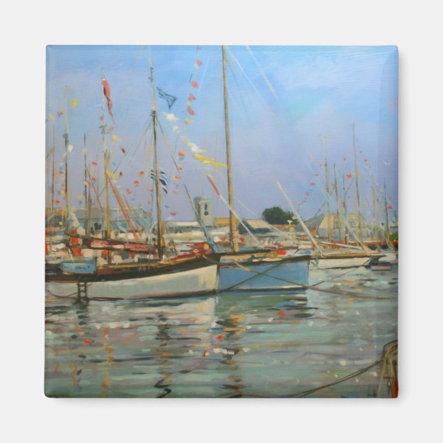 Old Gaffers Yarmouth Isle of Wight 2011 Magnet (Front)