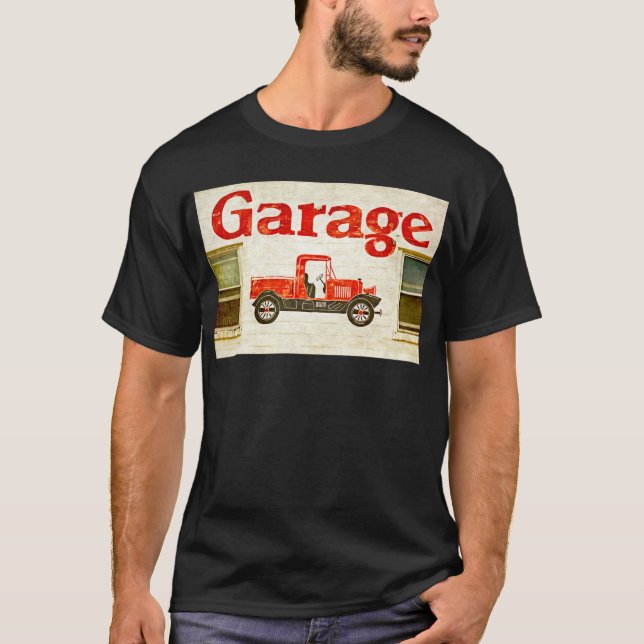 Old Garage T-Shirt (Front)