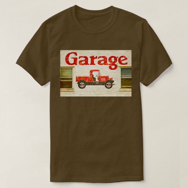 Old Garage T-Shirt (Design Front)