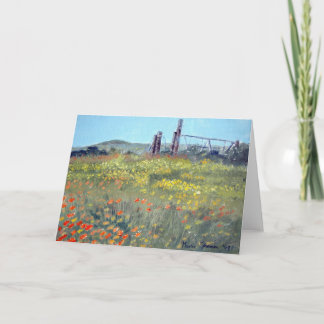 Old Gate in the Country Card