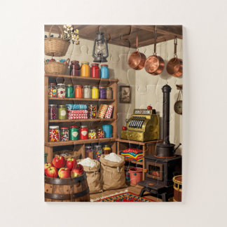 Old General Store for Seniors 30 Large Piece Jigsaw Puzzle