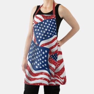 Old Glory All American - USA Flag  Apron