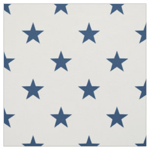 Old Glory Blue Stars (large scale) Fabric