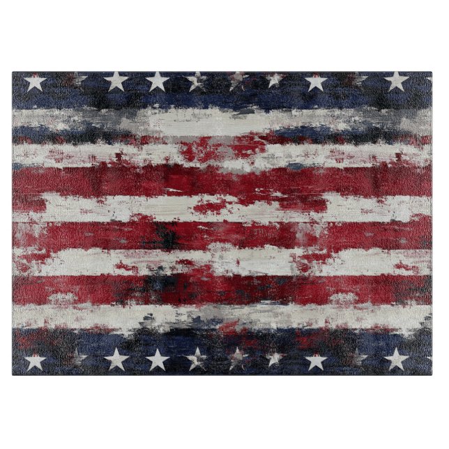 Old Glory Cutting Board (Front)