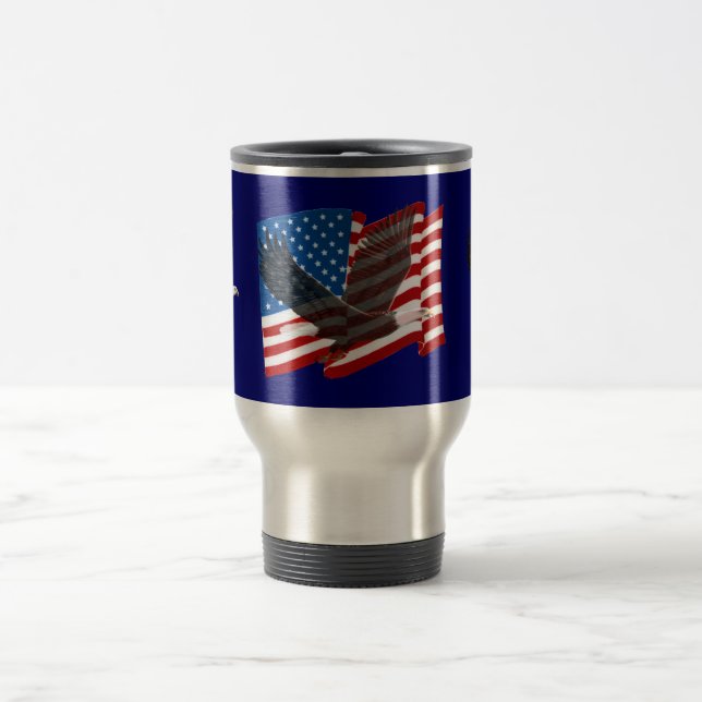 Old Glory Eagle Mug (Center)