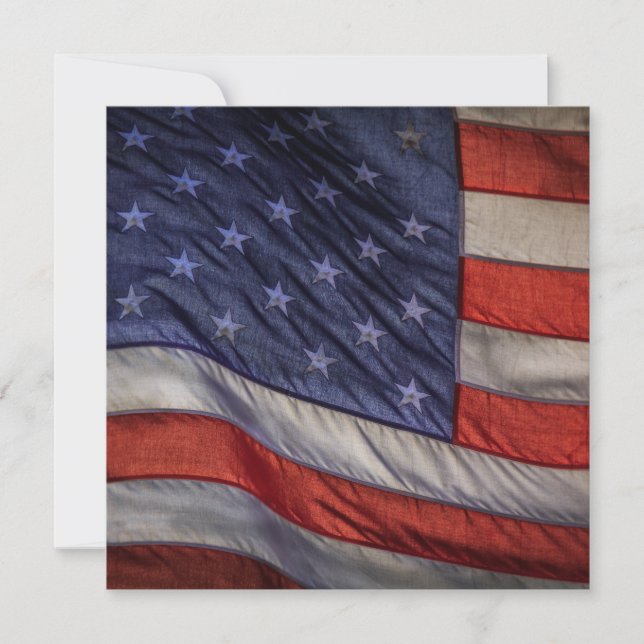 Old Glory Invitation (Front)