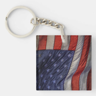 Old Glory Key Ring